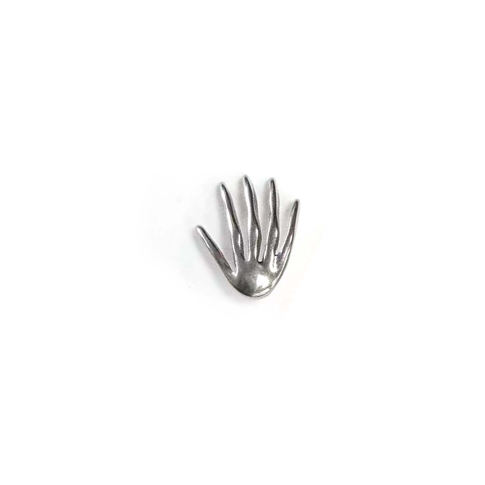 F136 Titanium Skeleton Hand Ear Stud Helix Cartilage Piercing
