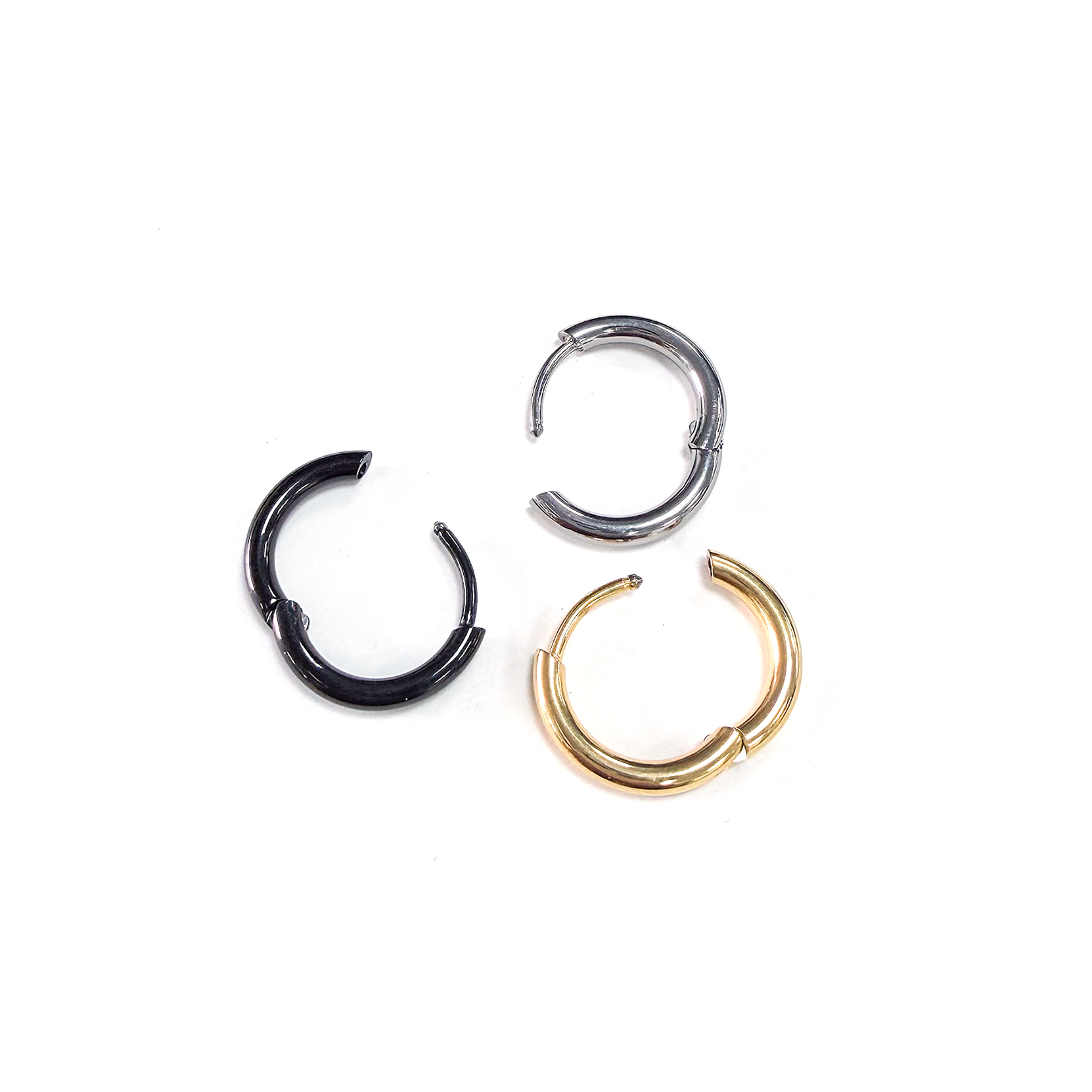 F136 Titanium Round Hoop