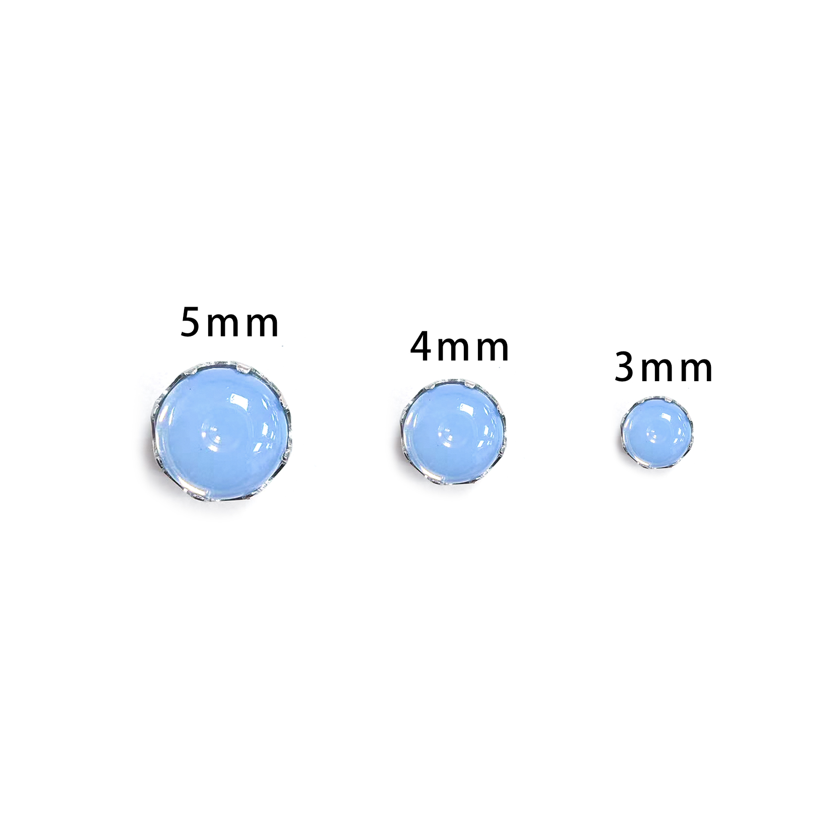 F136 Titanium Serrated Opal Ear Stud Helix Cartilage Piercing