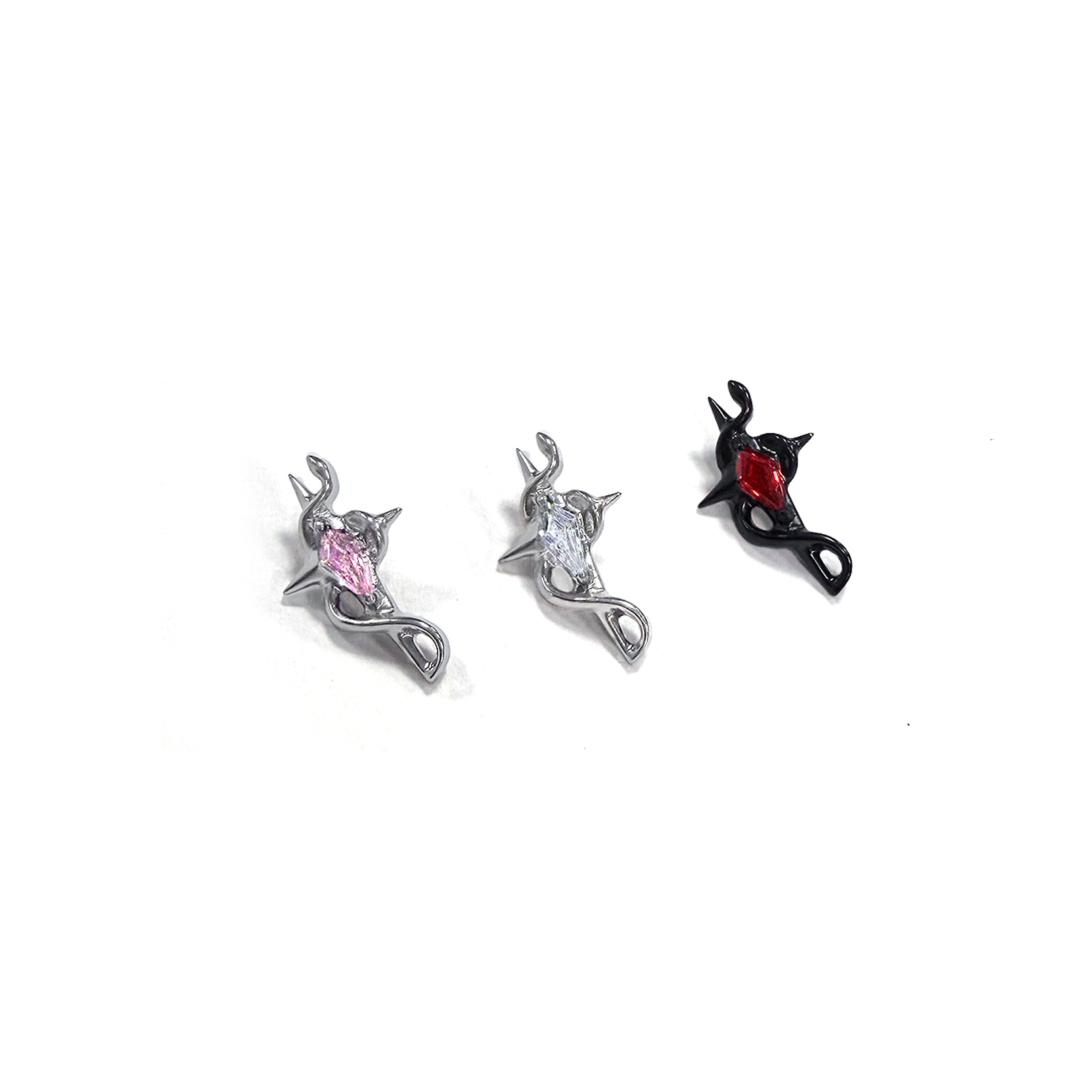 F136 Titanium Serpent Star Ear Stud Helix Cartilage Piercing
