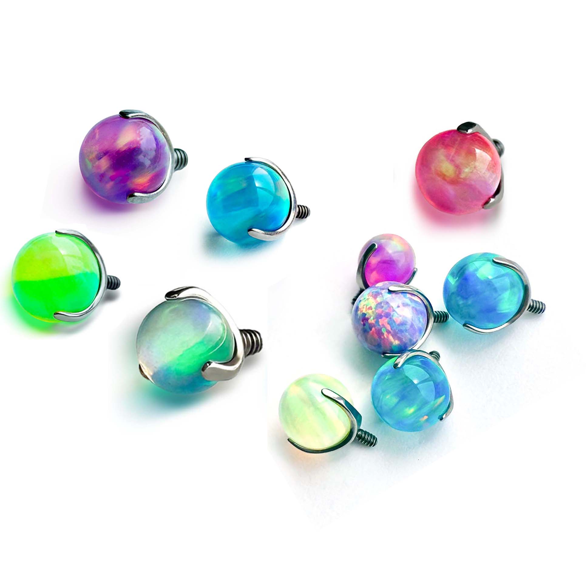 F136 Titanium Jelly Opal Ball