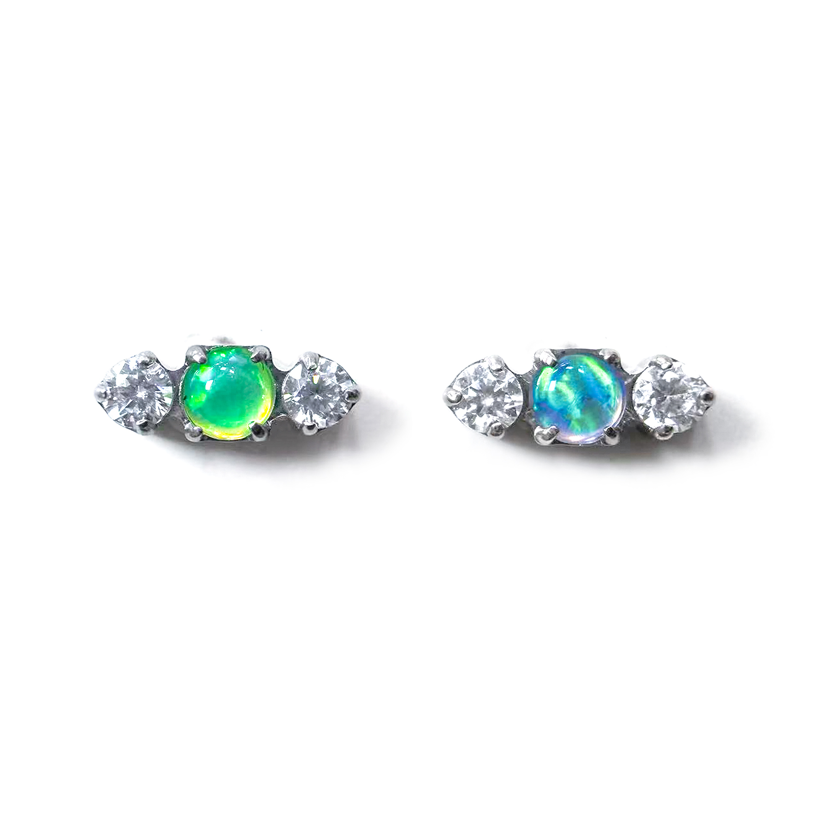 F136 Titanium Candy Ear Stud Helix Cartilage Piercing