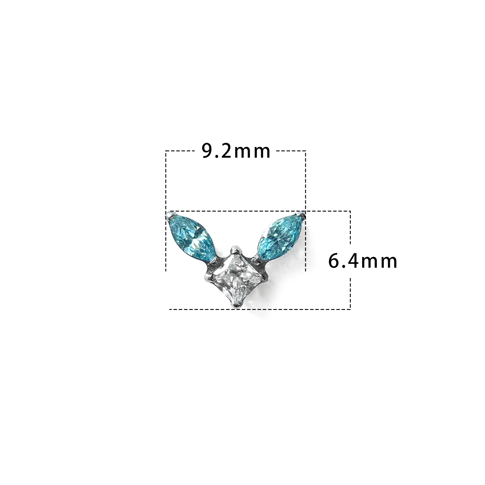 F136 Titanium Deer Head