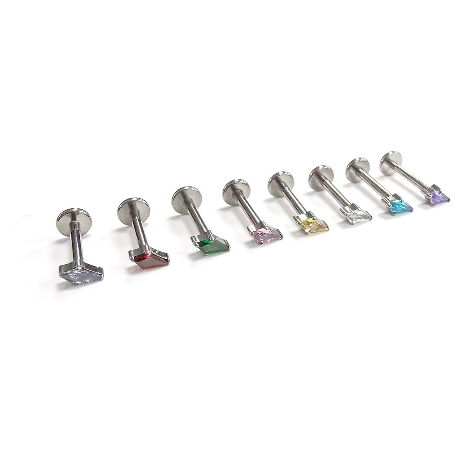 F136 Titanium Kite Ear Stud Helix Cartilage Piercing