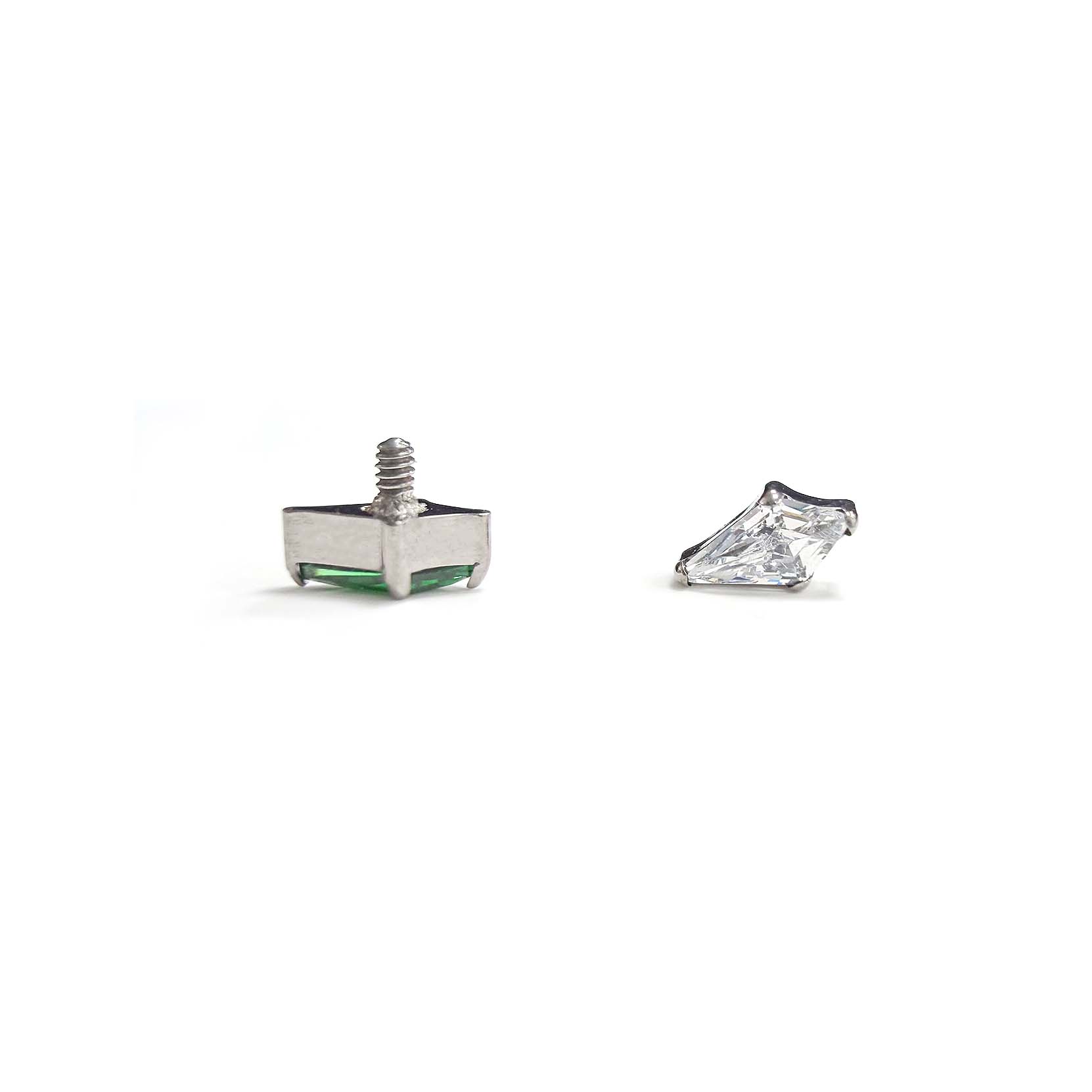 F136 Titanium Kite Ear Stud Helix Cartilage Piercing